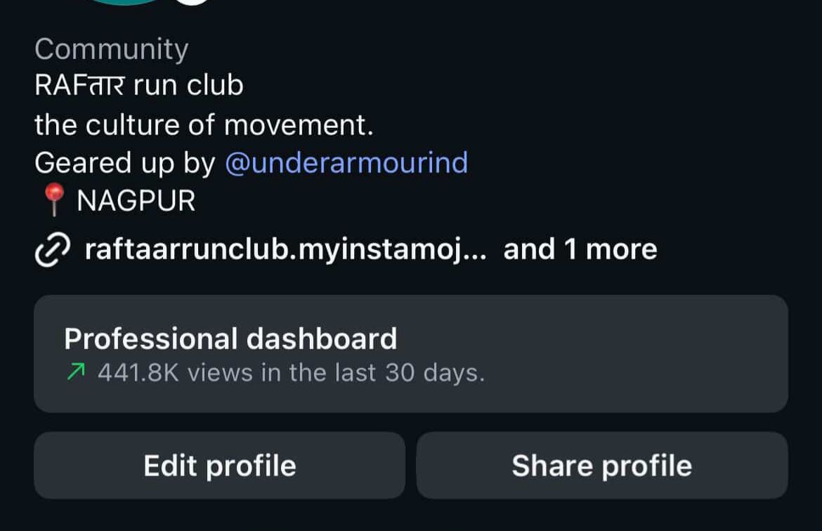 Raftaar, Instagram bio
